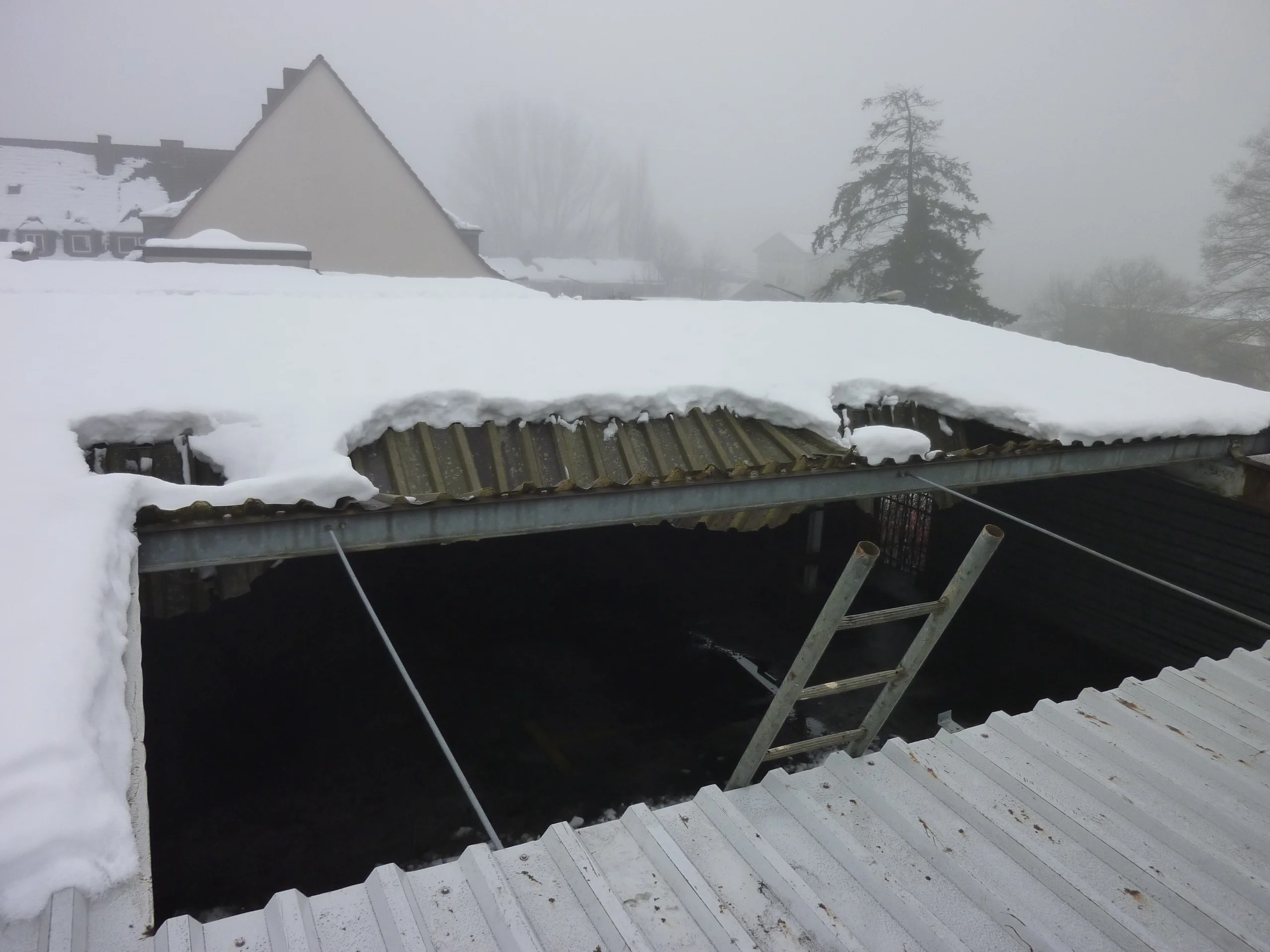 Schneeschaden Parkhaus Kreuztal (Plaza/Extra) — Bild 5
