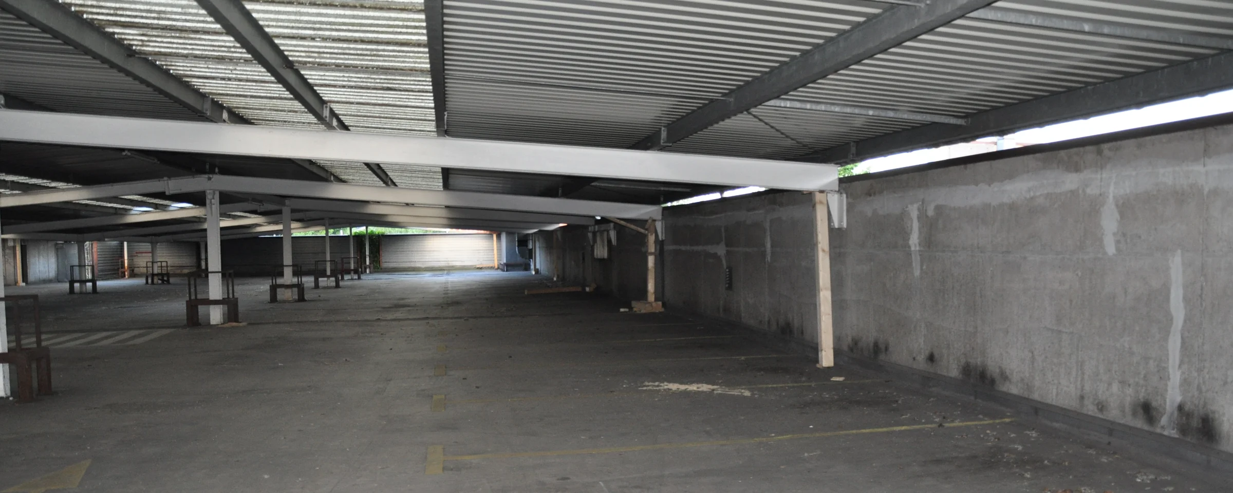Schneeschaden Parkhaus Kreuztal (Plaza/Extra)