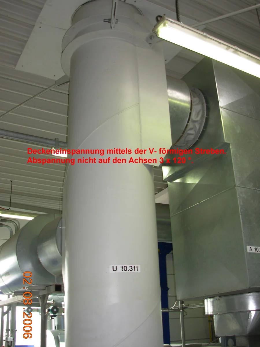 Nachrechnung Stahlkamin Fa. Süd Chemie — Bild 3