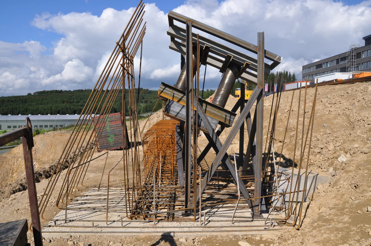 Fundamentierung Förderturm — Bild 5