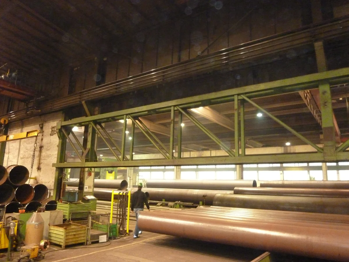 Kranauflastung 5 auf 10 to Eisenbau Krämer mbH — Bild 1