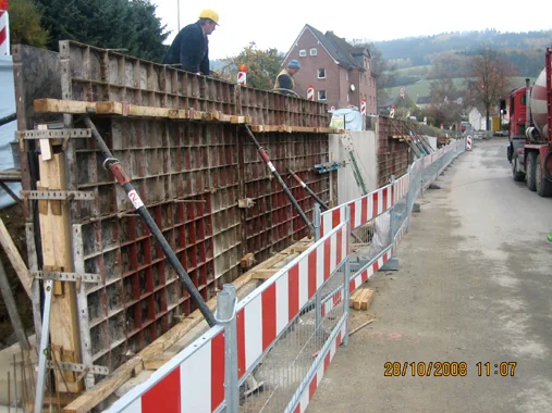 Stützwände OD Hilchenbach - Hadem — Bild 4