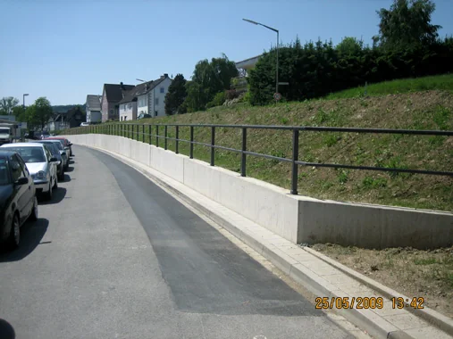 Stützwände OD Hilchenbach - Hadem — Bild 9
